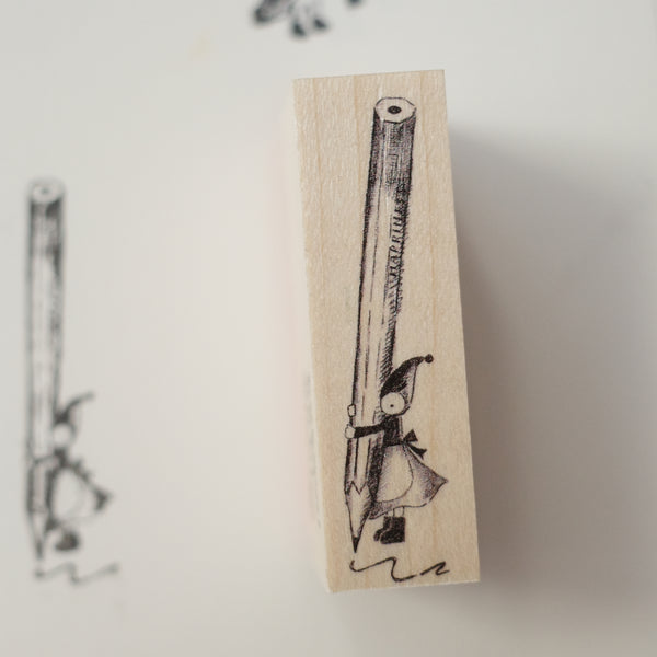 Kubominoki stamp - Pencil dwarf – petit zakkaya