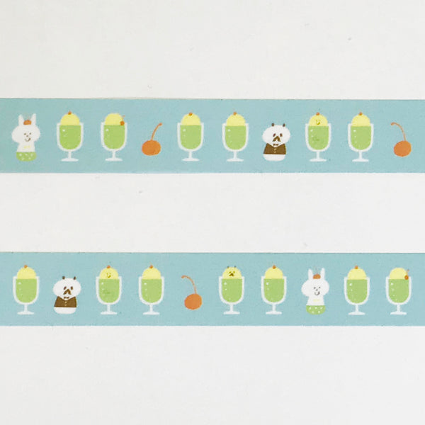 Papier Platz Mizutama Masking Tape Panda Master - tokopie