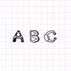 36 Sublo x Hishino Shiho Alphabet stamp (pre-order)