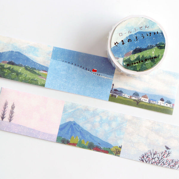 Tegamisha 手紙社 - Masking tape - Mountain scene (平岡瞳)