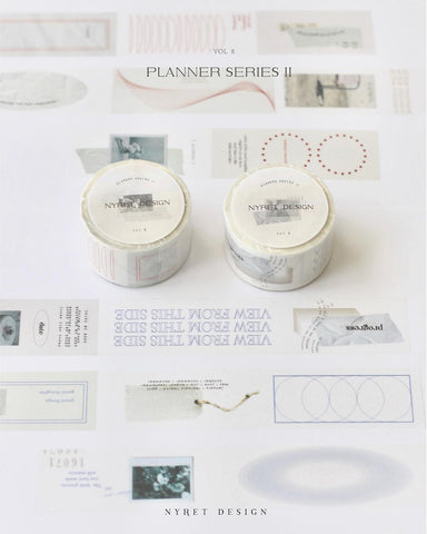 Nyret masking tape - Vol 8 Planner series II