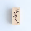 always smile rubber stamp - Clematis
