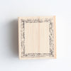 always smile rubber stamp - Antique frame