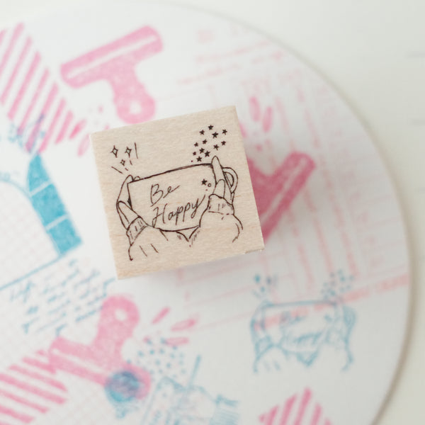 Nonnlala rubber stamp - mini stamps – petit zakkaya