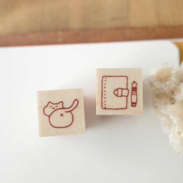 Littlelu rubber stamp - 1.5cm x 1.5 cm (Part 2)