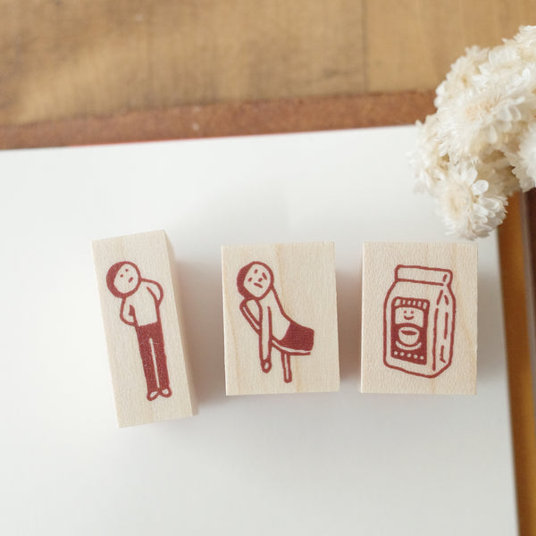 Littlelu rubber stamp - Daily D
