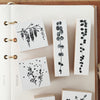 Oola Happy Stationery rubber stamp - Botanical stamps