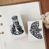 Oola Happy Stationery rubber stamp - Others