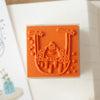 Hokkos rubber stamp - Star & sweet bear