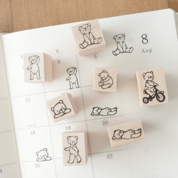 ma7stamp rubber stamp - Bears
