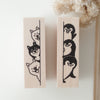 YUN rubber stamp - Peeking