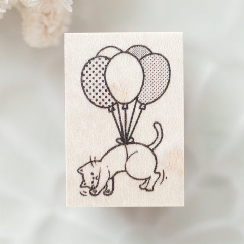 YUN rubber stamp - Balloon