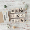 Hankodori stamp - Stationery box