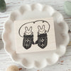Hankodori stamp - Mitten rabbits