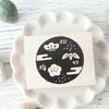 Hankodori stamp - Pine, bamboo, plum