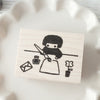 Hankodori stamp - Let's write a letter (Large)
