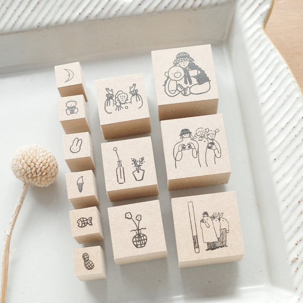 Riie Wakairie - Rubber stamps