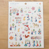 Cozyca Products sticker - Aiko Fukawa - Rabbit Garden
