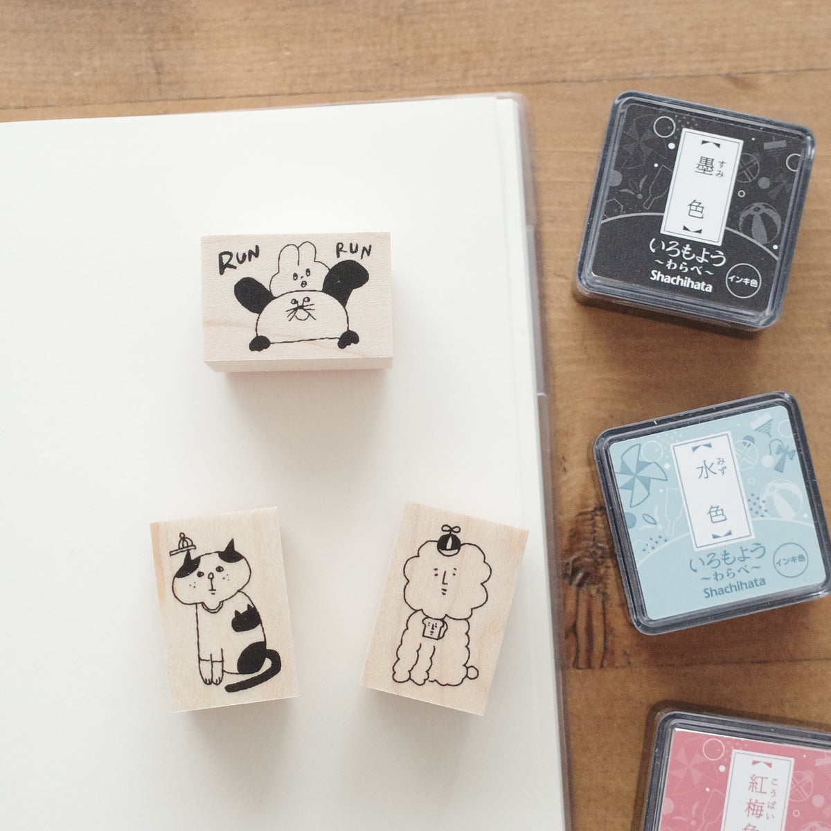 Hanco makkey rubber stamp - 2cm x 3cm – petit zakkaya