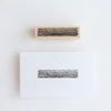 always smile rubber stamp - Sea
