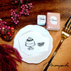 Mon poche rubber stamp - Pudding