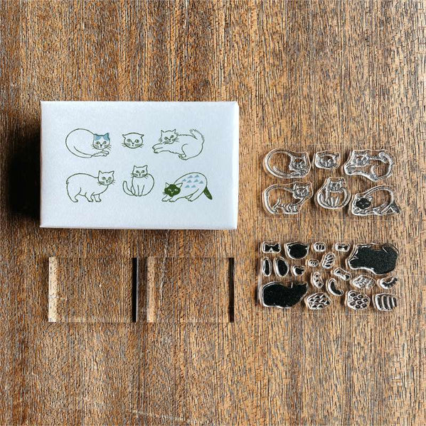 Mizushima Jizai Clear Stamps - Log - Stamps Only Icon 02