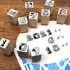 36 Sublo x Toshiyuki Fukuda number rubber stamp set (pre-order)