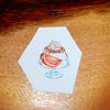 Mon poche rubber stamp - Pudding