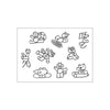 Mizushima - Tadashi Nishiwaki× mizushima JIZAI Clear Stamps - Animals