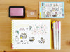 Sakuralala Clear Stamp - 365 Jun release series (set of 3)