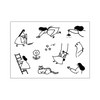 Mizushima - necktie x mizushima JIZAI Clear Stamp Techo Moriage-tai Girls