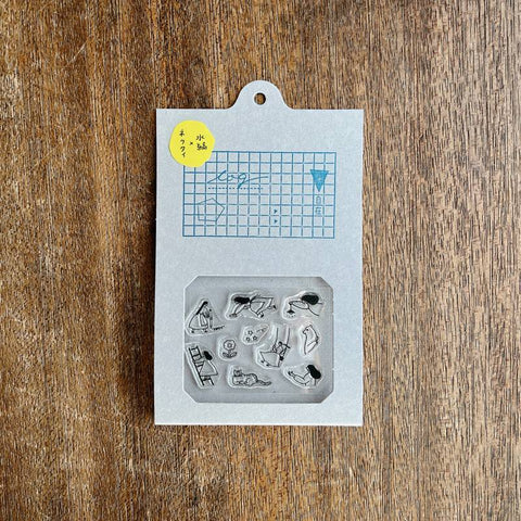 Mizushima - necktie x mizushima JIZAI Clear Stamp Techo Moriage-tai Girls