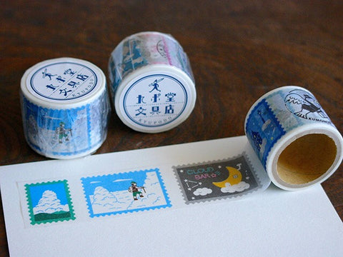 KYUPODO Post Office Masking Tape - 雲上景色2