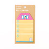AIUEO - Memopad LIST HOUSE