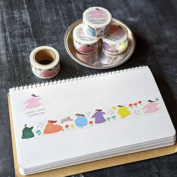 Cotori Cotori Masking Tape - Colourful (maste-7)