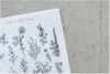 MU Print-On Sticker - Gift Set Series 2 - Romantic Garden