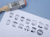 36 Sublo Wood Axis Date Stamp 18mm with wood handle (Pre-order)