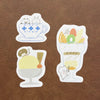 Paperi Platz x Mizutama Die-cut Mini Letter Set - Ice cream