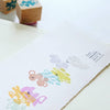 kurukynki rubber stamp - Play (set of 8)