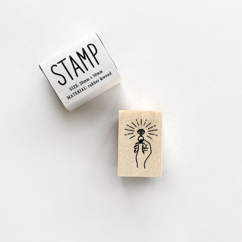 Knoop Rubber Stamp - Diamond