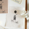 Black Milk Project rubber stamp - Floating House