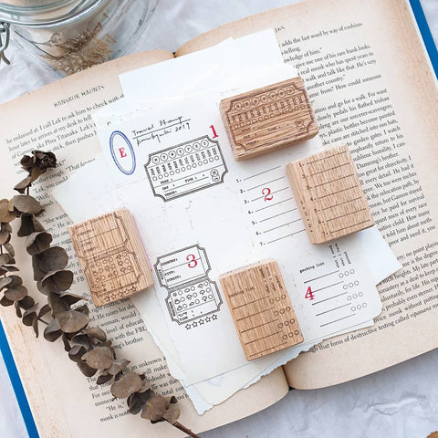 kurukynki rubber stamp - Travel stamp