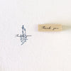 Hutte Paper Works Stamp - Thank you