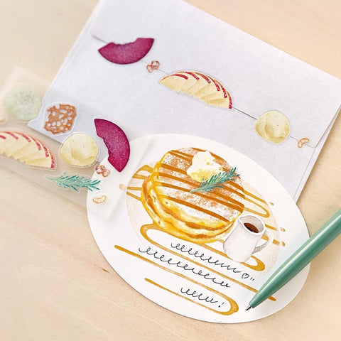 A．La．Carudou - Pancake letter card