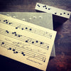 Lamp x Paperi Brocante - Original rubber stamp #7 (music note)