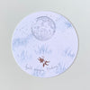 Mori Ringo Rubber Stamp - Full moon