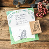 Keibunsha - Rubber Stamp - Bicycle series - Leopard