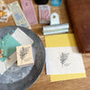 Nonnlala rubber stamp - Mimosa