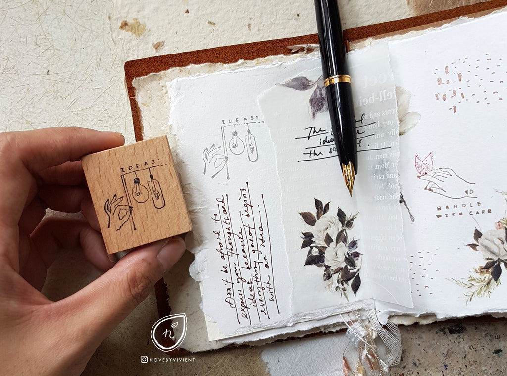 novebyvivent rubber stamp - Celeste Ideas