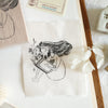 Black Milk Project rubber stamp - Magical Book